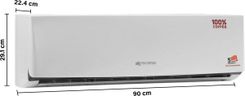 ACS12C3C4QS3WH 1 Ton 3 Star Split AC