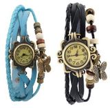 Felizo Bracelet  Style Pack of 2 Watch - For Girls