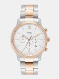 Men Off-White Chronograph Watch FS5475I