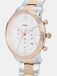 Men Off-White Chronograph Watch FS5475I