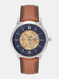 Men Navy Blue Analogue Watch ME3160_SOR