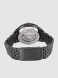 Men Black Skeleton Analogue Watch ME3062