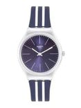 Unisex Navy Blue Swiss Made Analogue Watch SYXS106