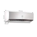 GIC 24ETC5-WTA 2 Ton 5 Star Inverter Split AC