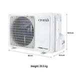 CRAC7885 1.5 Ton 5 Star Inverter Split AC