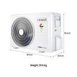 CRAC7558 2 Ton 3 Star Inverter Split AC