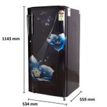 KDR215BM3F 190 Ltr Single Door Refrigerator
