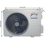 GIC 12YTC5-WTA 1 Ton 5 Star Inverter Split AC