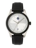 Men White & Silver-Toned Analogue Watch 5000