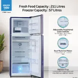 RFF315D/WPV300RMBD 268 L 2 Star Double Door Refrigerator