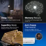 4503464 1.5 Ton 3 star All Weather Inverter Split AC with Intelligent Heating AC