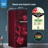 RFF315D/WPV300RMWD 268 L 2 Star Frost Free Double Door Refrigerator