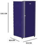 WDE 205 CLS 2S 190 Ltr Single Door Refrigerator