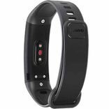 Unisex Black Solid 2 Fitness Band