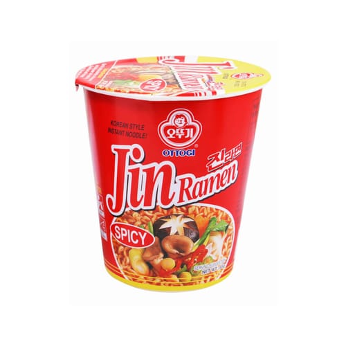 Otoki [Spicy] Jin Ramen Cup Noodles (65g) - BuiltaMart
