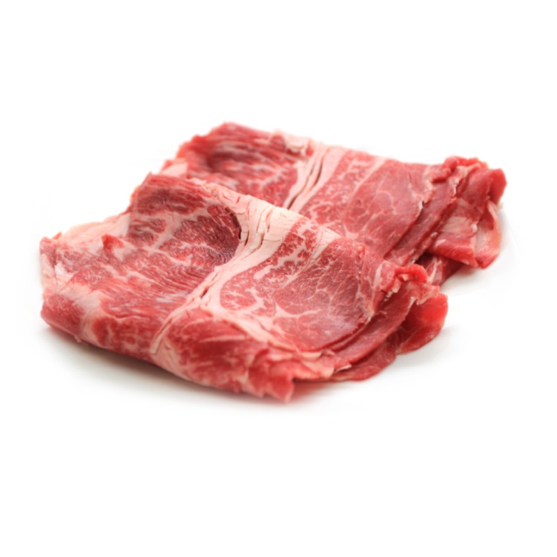 Frozen Canadian Beef Chuck Bulgogi Shabu Shabu Cut (500g)