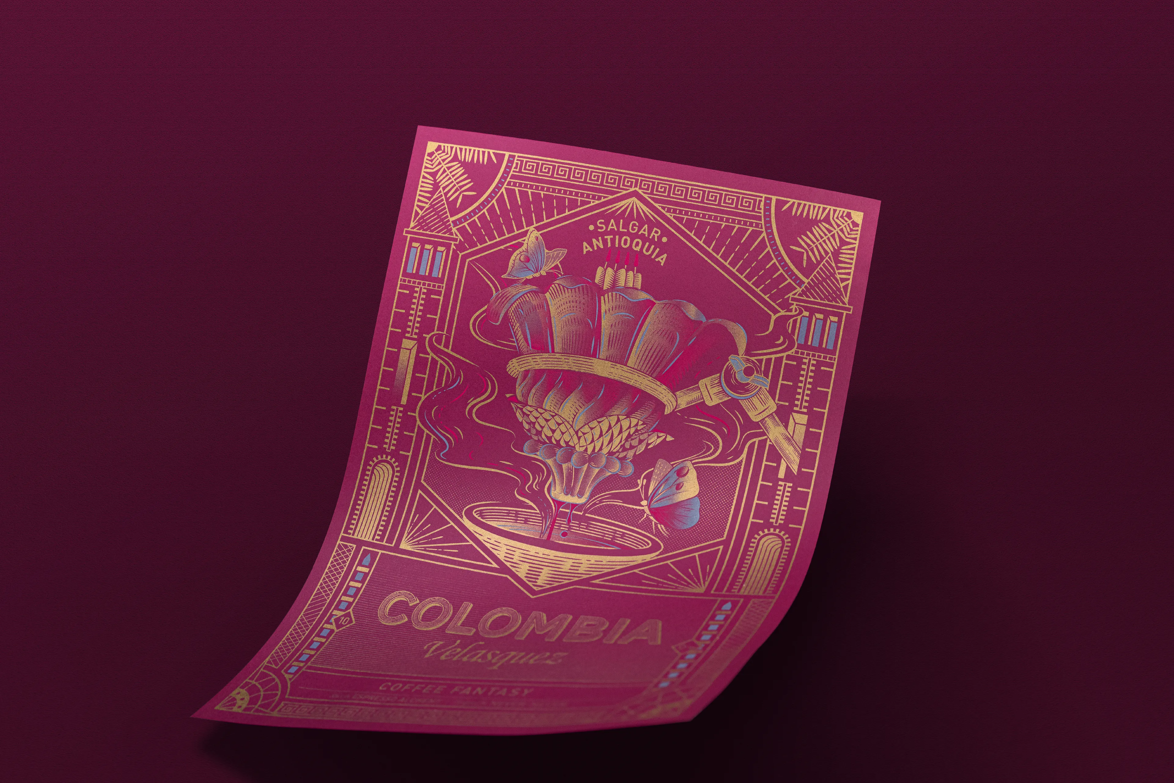 Coffee Fantasy Poster