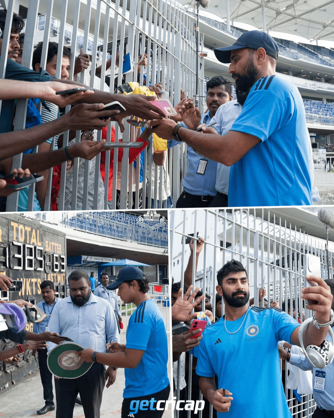Chennai fans turning up in style to show their love for the Duleep Trophy Final stars!