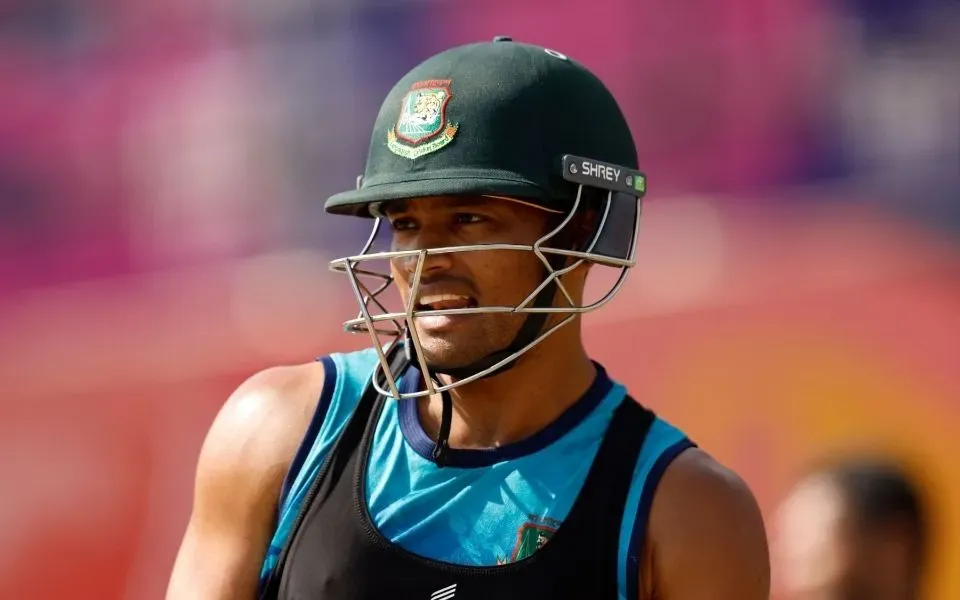 Najmul Hossain Shanto ruled out of Asian Games with fever