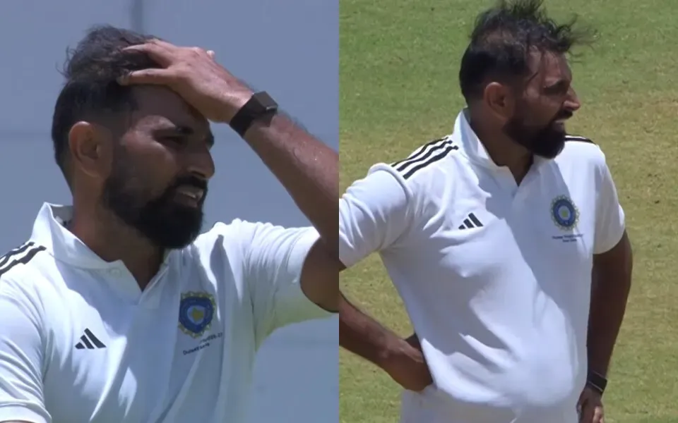 Mohammed Shami, East Zone warned over apparent unfair-play act in Duleep Trophy final