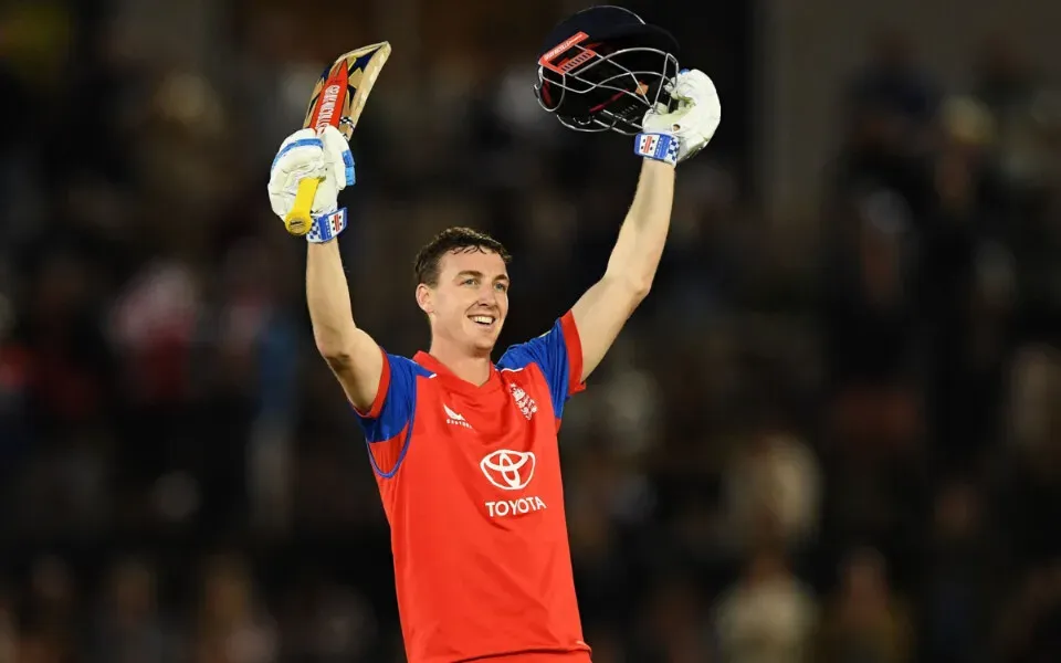 Harry Brook attains career-best fourth spot in T20I batting rankings