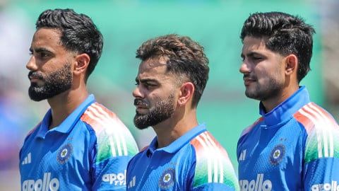 1st ODI: Couldn't Sleep After Learning Of Debut, Says Dhir After Receiving Cap From Gill