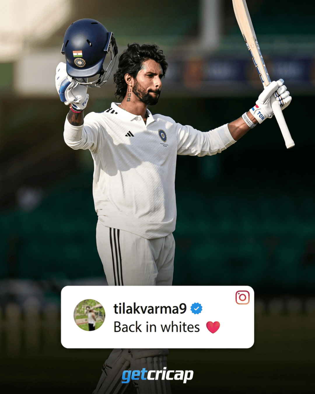 The stage is set, and Tilak Varma is ready for the big one!
