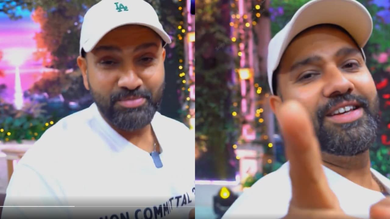 Rohit Sharma's 'Non-Committal' T-Shirt Sparks Buzz, Fans Link It To BCCI Chief Selector Ajit Agarkar's Remark