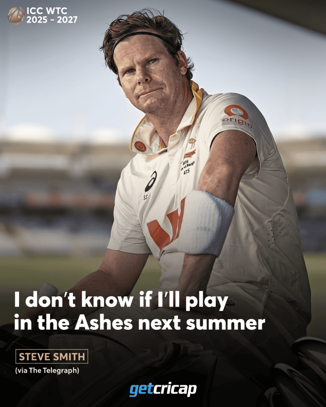 # Steve Smith is unsure about featuring in the 2027 Ashes in England!