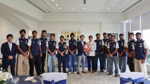 BCCI Chief Manhas, Team India Meet Japan Ambassador Ahead Of Historic T20I