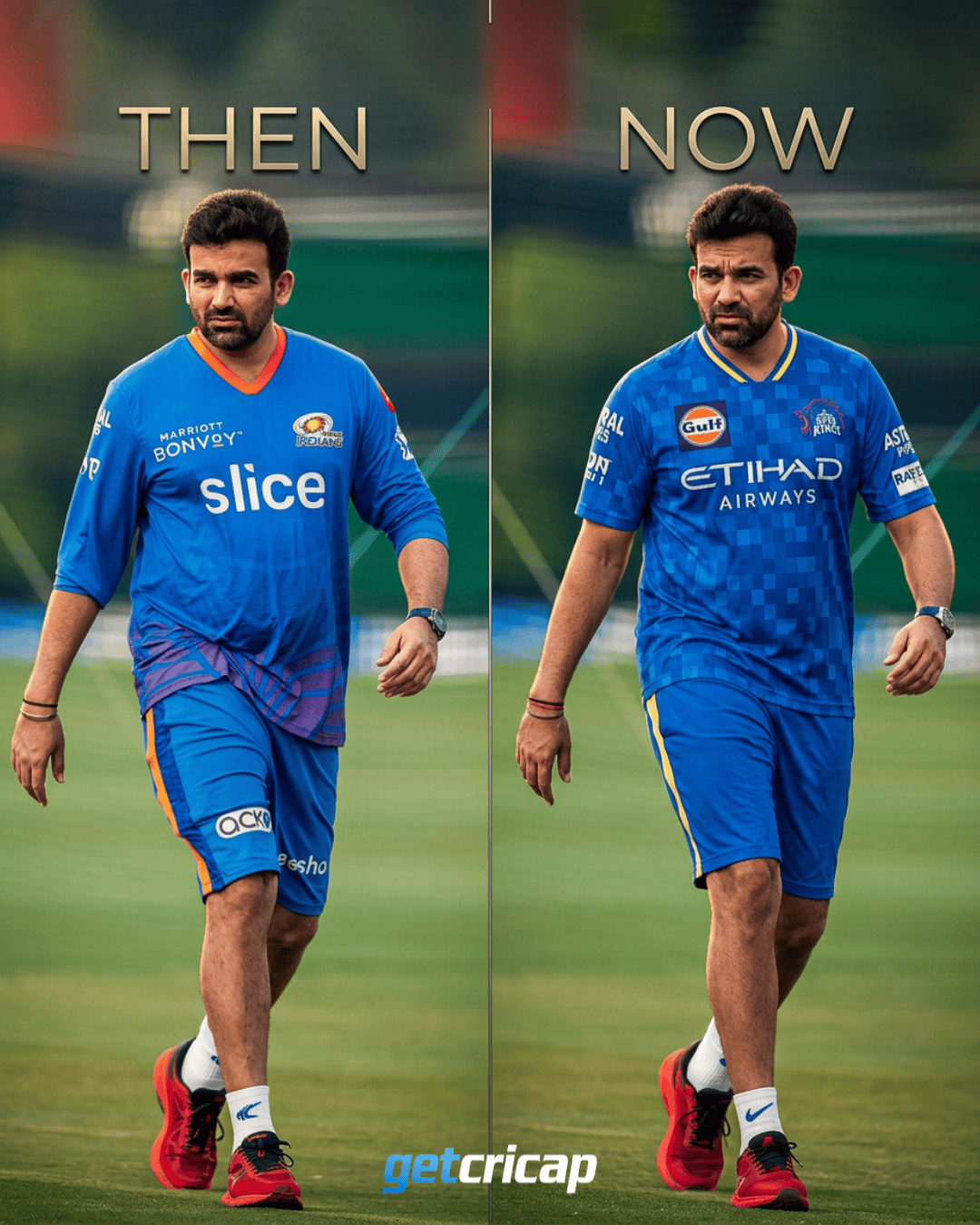 # From MI colours to CSK!