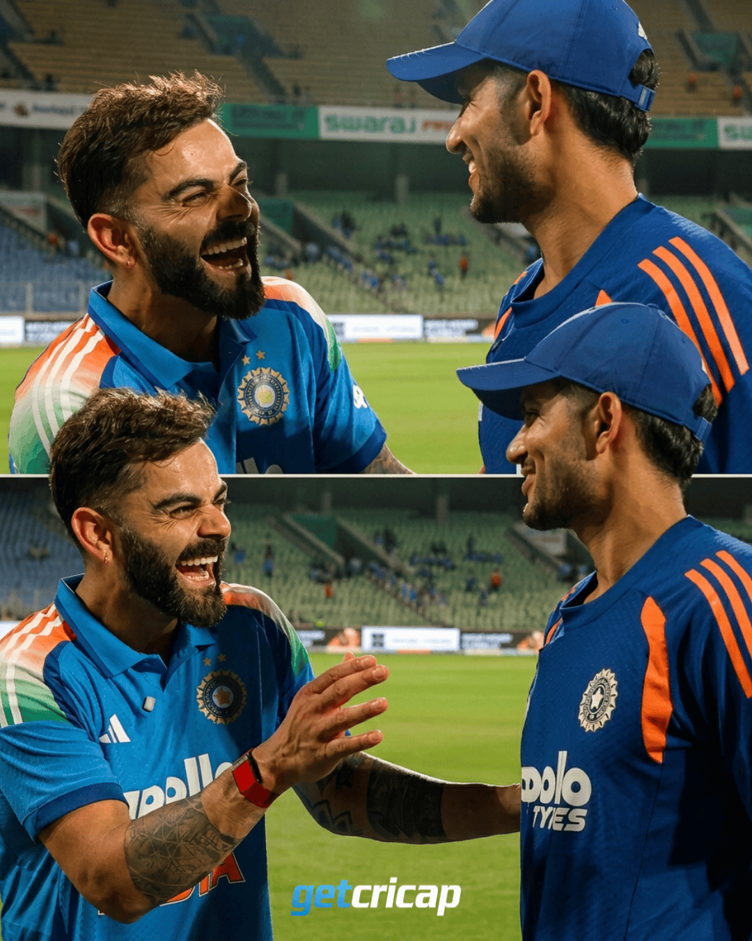 What do you think Virat and Gill are talking about?