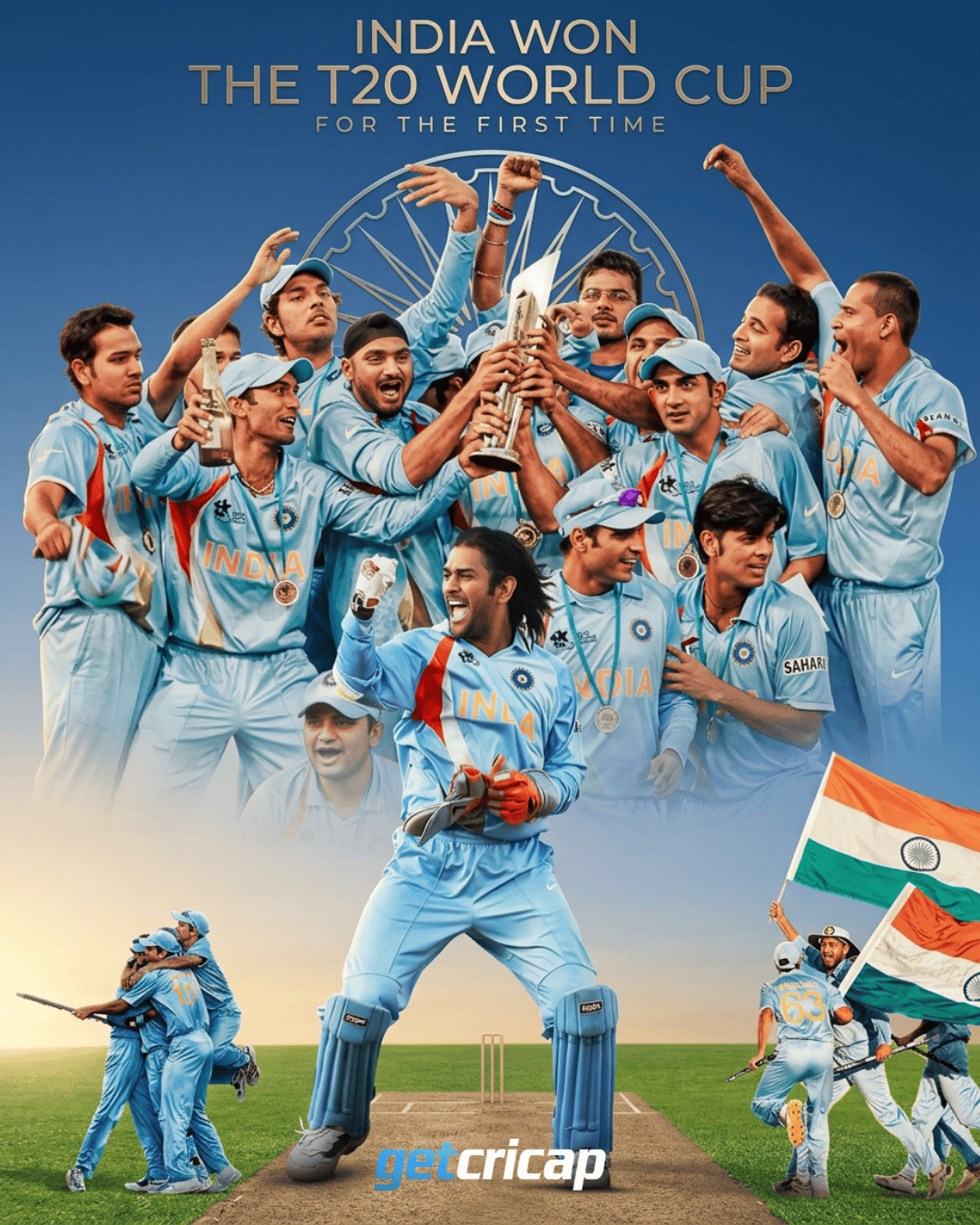 ๐๐ฎ๐ณ ON THIS DAY IN 2007 โ INDIA MADE HISTORY!