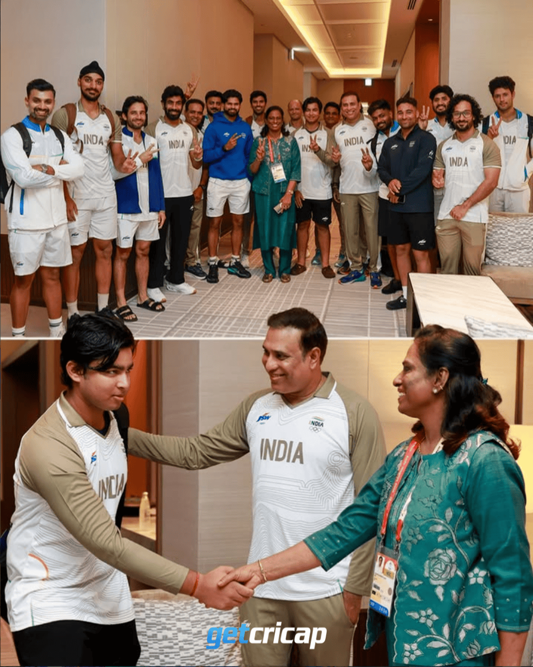 A special meeting of champions.