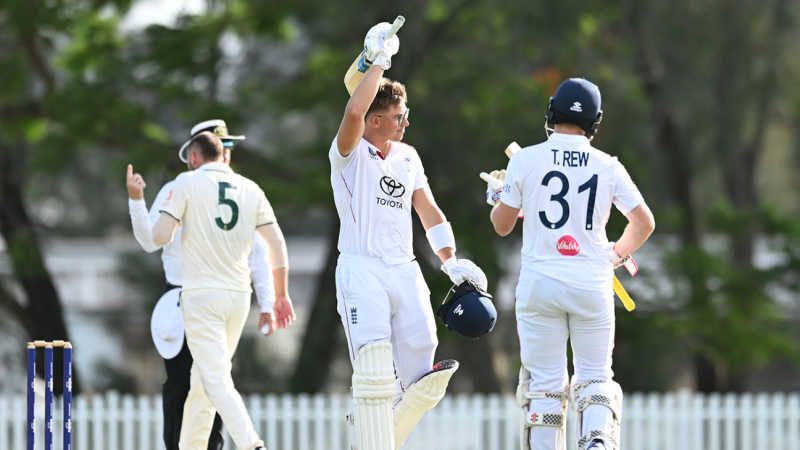 Tribe hits ton for England Lions, Bethell in the runs