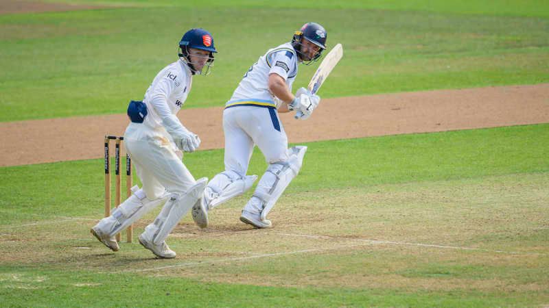 Essex hit back after Lyth-Luxton century opening stand