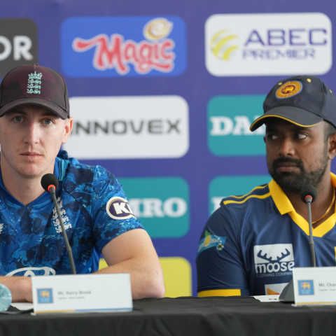 Asalanka questions Brook's 'worst pitch' assessment after second ODI