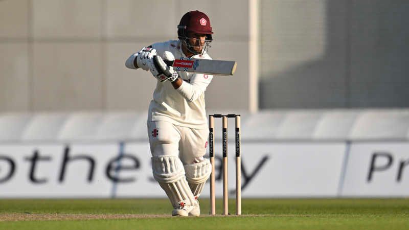 Zaib, Vasconcelos push back to keep Northants' faint promotion hopes alive
