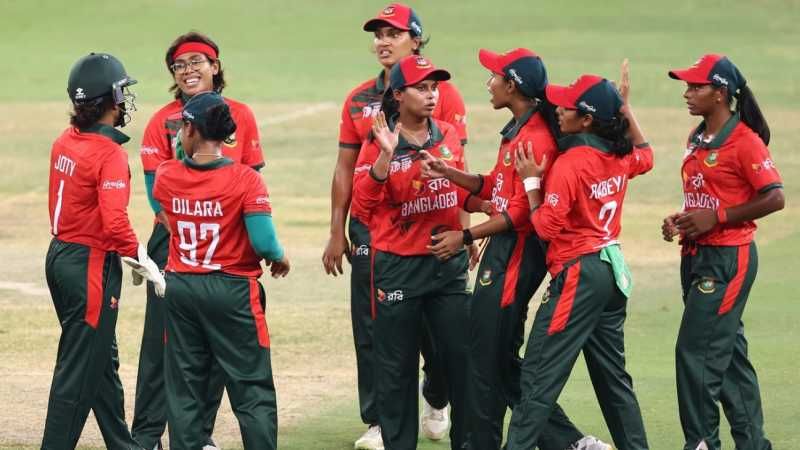 Bangladesh through to semi-final after washout against China