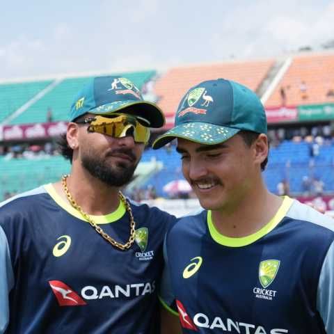 Debutant Davies lives his dream on banner day for Australia's spinners