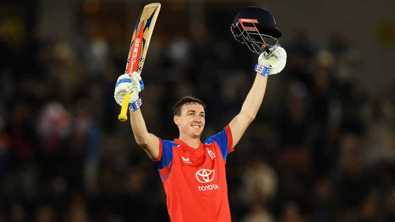 Brook attains career-best fourth in T20I batting rankings; Rashid loses top spot among bowlers