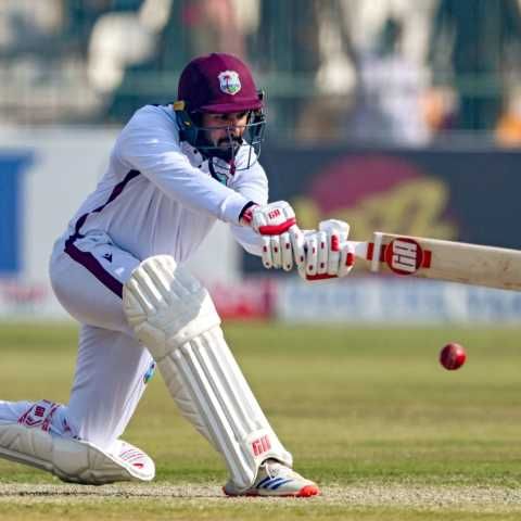 Hope out with injured shoulder, Jangoo replaces him as West Indies bowl