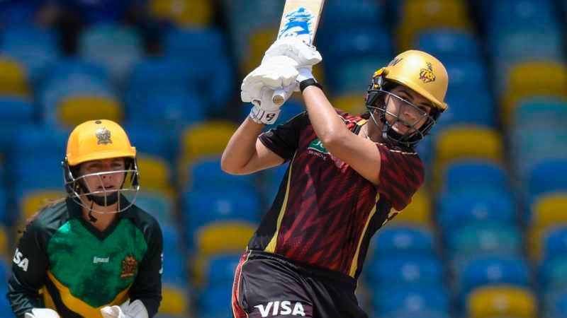 Bhatia half-century, Ramharack three-for hand Trinbago Knight Riders comfortable win