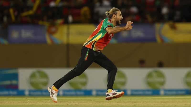 Tahir five-for, Sampson's sixes seal top spot for Guyana Amazon Warriors