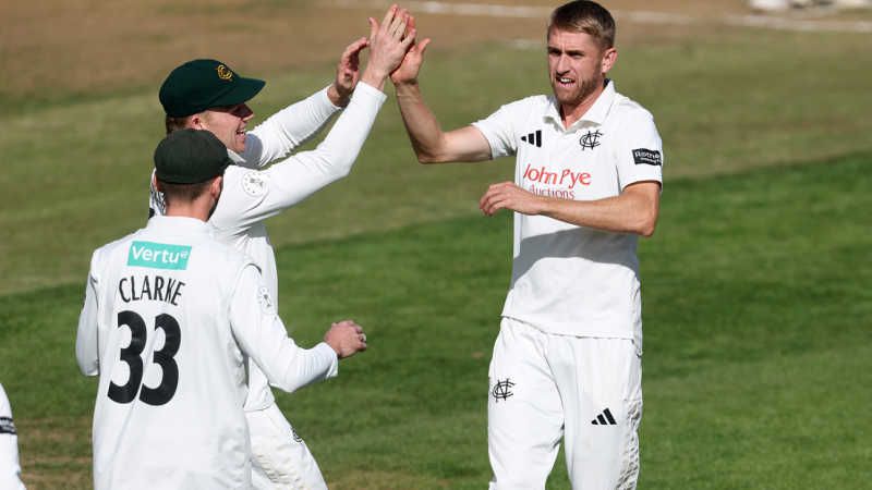 Stone rocks Yorkshire but Notts helpless as title slips away