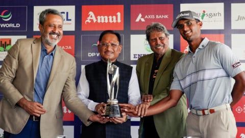 PGTI Prez Kapil Dev, Chhattisgarh CM Vishnu Deo Sai Inaugurate Nava Raipur Open 2026