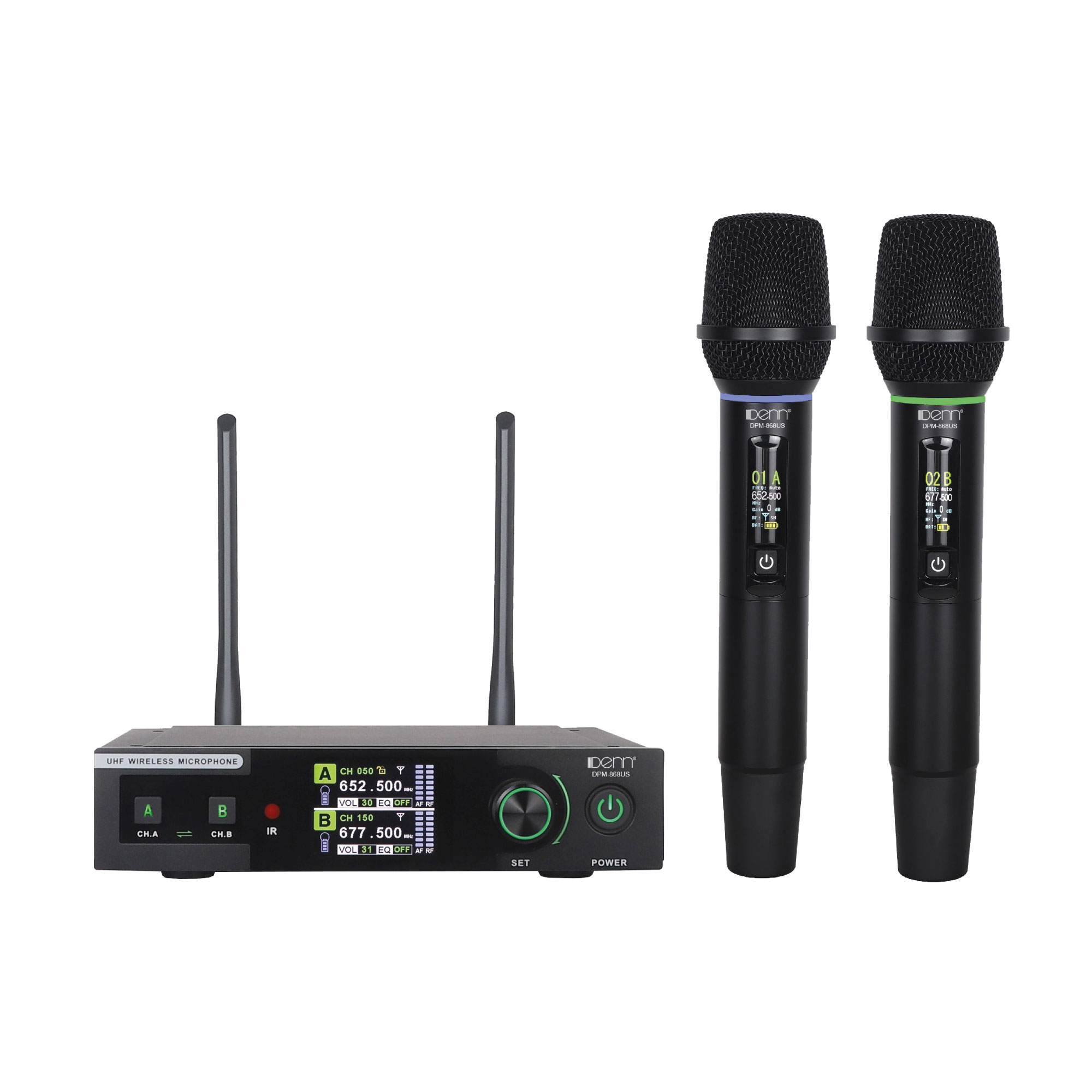 Ultra High Frequency (UHF) Spectrum Wireless Microphone
