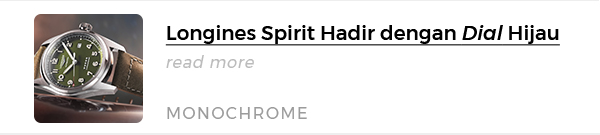 Longines Spirit Hadir dengan Dial Hijau