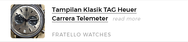 Tampilan Klasik TAG Heuer Carrera Telemeter