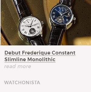 Debut Frederique Constant Slimline Monolithic Manufacture di AS